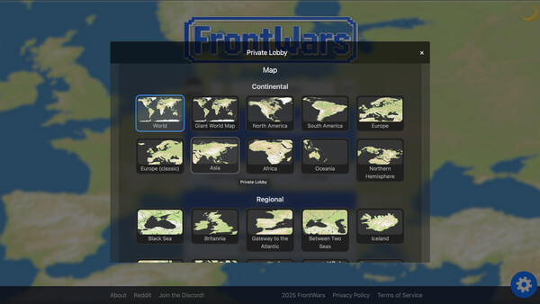 FrontWars strategy screenshot 1