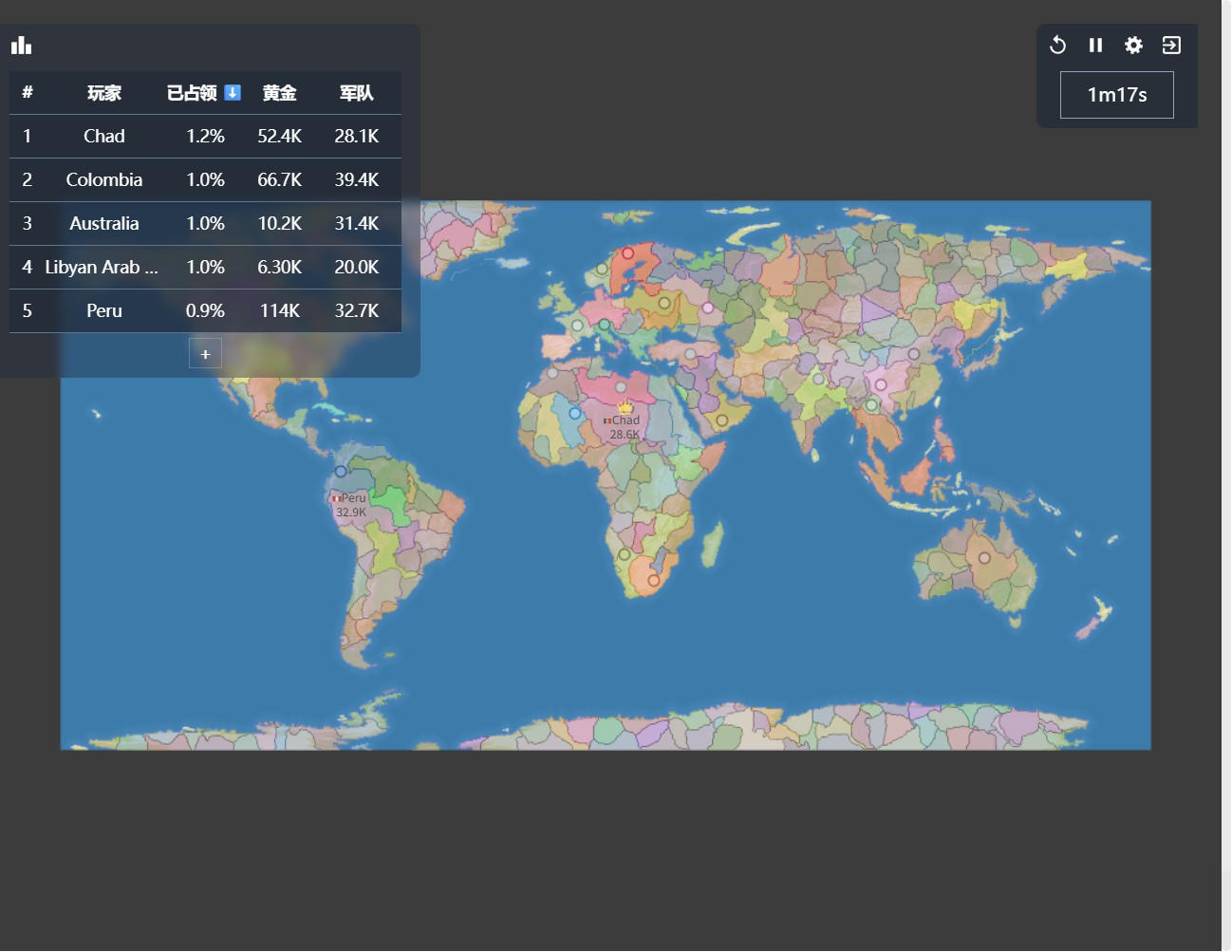 OpenFront strategy screenshot 2