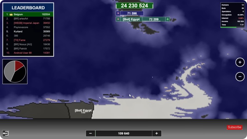 Territorial.io strategy screenshot 2
